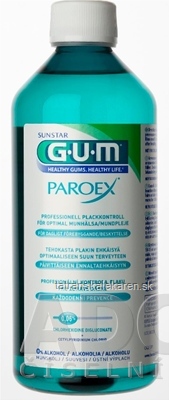 GUM PAROEX (CHX 0,06 %) ústna voda 1x500 ml
