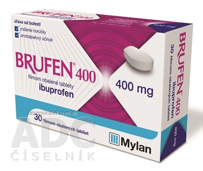 BRUFEN 400 tbl flm (blis.PVC/Al) 1x30 ks