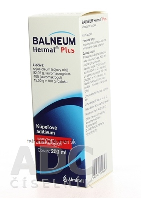 BALNEUM HERMAL PLUS add bal  (fľ.PVC) 1x200 ml