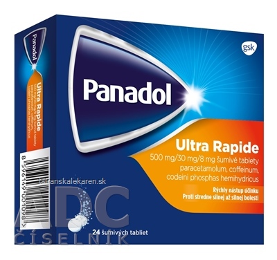 Panadol ULTRA RAPIDE tbl eff (strip lam.) 1x24 ks