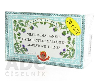 HERBEX SILYBUM MARIANSKE bylinný čaj 20x3 g (60 g)