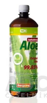 VIRDE ALOE VERA barbadensis gél original juice 1x1 l