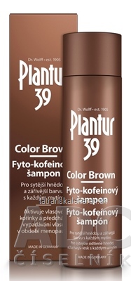 Plantur 39 Color Brown Fyto-kofeínový šampón 1x250 ml