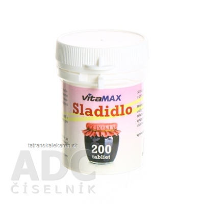 VITAMAX SLADIDLO tbl 1x200 ks