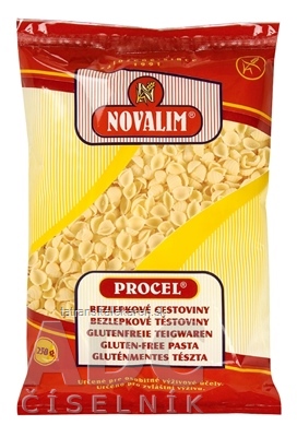 PROCEL - BEZLEPKOVÉ CESTOVINY, MUŠLE 1x250 g