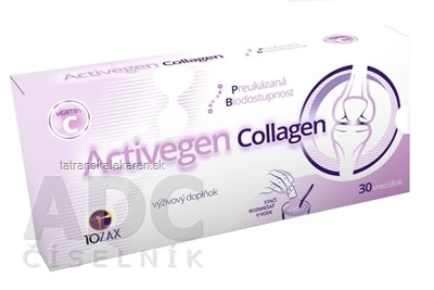 TOZAX Activegen Collagen prášok vo vrecúškach 1x30 ks