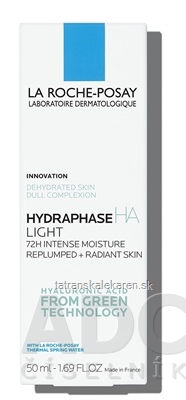 LA ROCHE-POSAY HYDRAPHASE HA LEGERE Ľahká textúra krém 1x50 ml