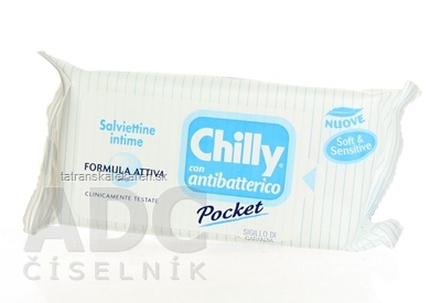 Chilly Antibacterial obrúsky 1x12 ks