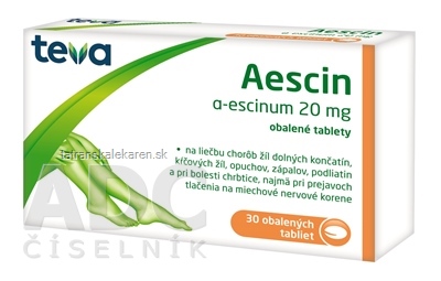 AESCIN tbl obd 20 mg 1x30 ks