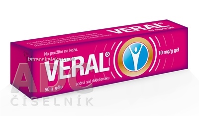 VERAL gel (tuba lamin.) 1x50 g