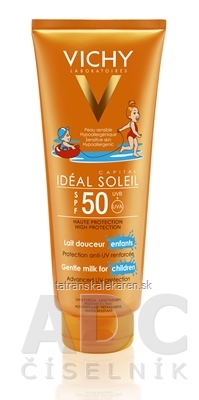 VICHY IDÉAL SOLEIL ochranné mlieko pre deti SPF 50 na tvár a telo, inov.2018 (M4641804) 1x300 ml