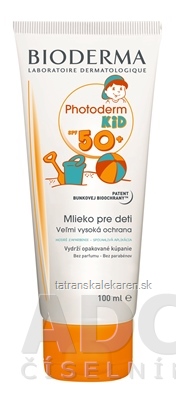 BIODERMA Photoderm KID SPF 50+ mlieko na opaľovanie (inov. 2019) 1x100 ml