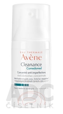 AVENE CLEANANCE COMEDOMED koncentrovaná starostlivosť, akné, 1x30 ml