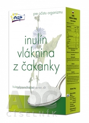 asp INULÍN vláknina z čakanky v prášku 1x300 g