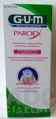 GUM PAROEX (CHX 0,12 %) ústna voda 1x300 ml