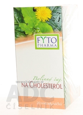 FYTO Bylinný čaj NA CHOLESTEROL 20x1,25 g (25 g)