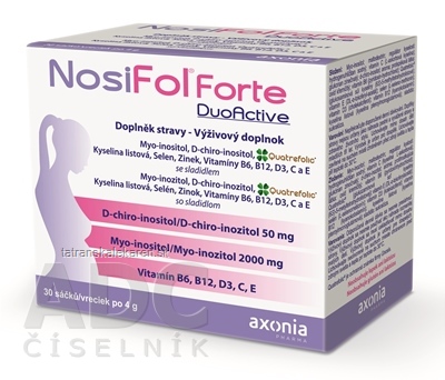 NosiFol Forte DuoActive prášok vo vrecúškach (á 4g) 1x30 ks