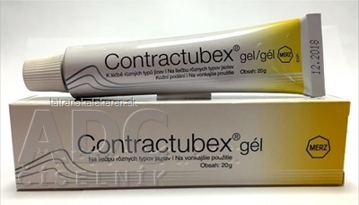 CONTRACTUBEX gel (tuba Al) 1x20 g