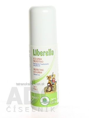 NH - Liberella ochranný eko sprej prevencia pred zavšivavením, suchý efekt 1x100 ml