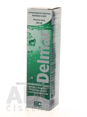 Delmar Hypertonic nosový sprej 1x50 ml