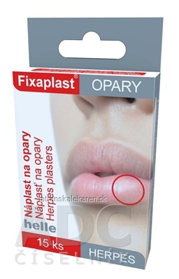 FIXAplast HERPES náplasť na opary 1x15 ks