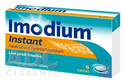Imodium Instant tbl oro 2 mg (blis.papier/PET/Al/PVC/PA) 1x6 ks