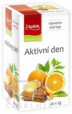 APOTHEKE PREMIER SELECTION ČAJ AKTÍVNY DEŇ 20x2 g (40 g)