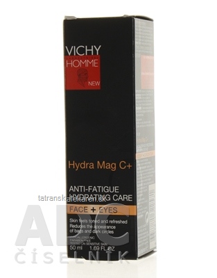 VICHY HOMME HYDRA MAG C+ posilňujúci krém pre mužov (M2918701) 1x50 ml