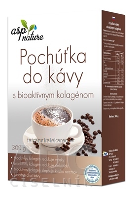 asp POCHÚŤKA DO KÁVY s bioaktívnym kolagénom, prášková 1x300 g