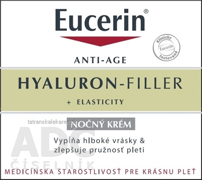 Eucerin HYALURON-FILLER+ELASTICITY nočný krém 1x50 ml