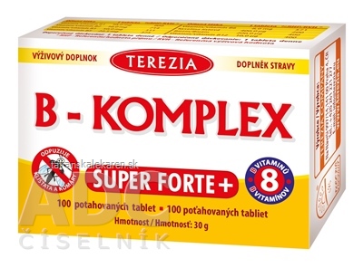 TEREZIA B-KOMPLEX SUPER FORTE+ tbl 1x100 ks