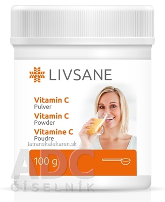 LIVSANE Vitamín C prášok 1x100 g