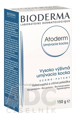 BIODERMA Atoderm UMÝVACIA KOCKA suchá, citlivá pokožka 1x150 g