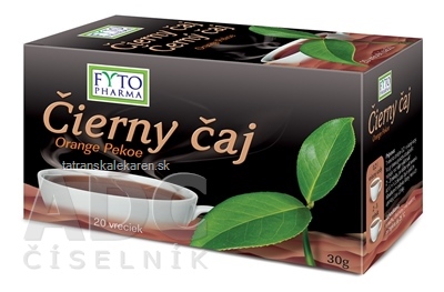 FYTO Čierny čaj Orange Pekoe, vrecká 20x1,5 g (30 g)