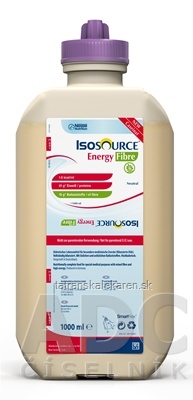 ISOSOURCE Energy Fibre Neutral sol (dietetická potravina) 9x1000 ml (9000 ml)