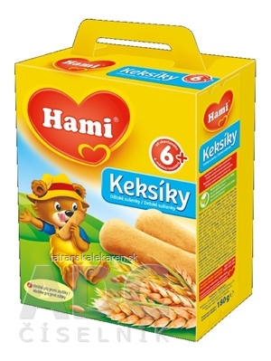 Hami sušienky Keksíky (od ukonč. 6. mesiaca) 1x180 g