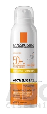 LA ROCHE-POSAY ANTHELIOS XL Invisible mist SPF50+ telový sprej 1x200 ml