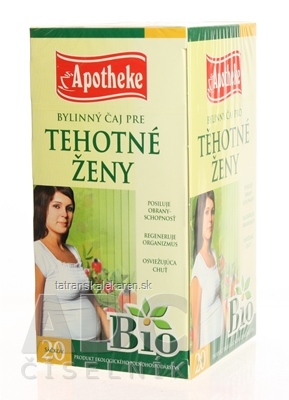 APOTHEKE BIO SELECTION BYL. ČAJ PRE TEHOTNÉ ŽENY 20x1,5 g (30 g)