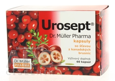 Dr. Müller UROSEPT kapsuly cps (so šťavou z brusníc) 1x60 ks