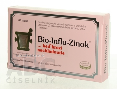 Bio-INFLU-ZINOK tbl 1x60 ks