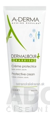 A-DERMA DERMALIBOUR+ BARRIER CREME PROTECTRICE ochranný krém na podráždenú a narušenú pokožku 1x100 ml