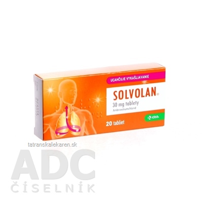 Solvolan tbl 30 mg (blis.Al/PVC) 1x20 ks