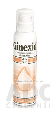 GINEXID gynekologická čistiaca pena spm der 1x150 ml