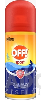 OFF! Sport rychloschnúcí sprej repelent 1x100 ml