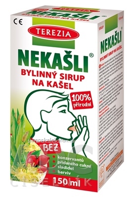 TEREZIA NEKAŠLI bylinný sirup na kašeľ 1x150 ml