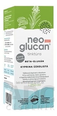 NeoGlucan tinktúra AKUT beta-glukán a vrbovka 1x250 ml