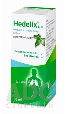 HEDELIX S.A. gtt por (liek.skl.hnedá) 1x50 ml