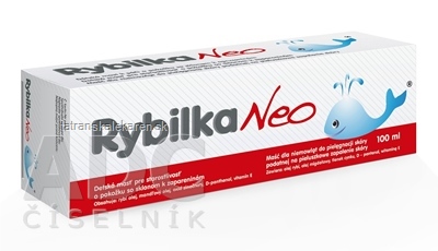 RYBILKA NEO detská masť pre starostlivosť o zaparenú pokožku 1x100 ml