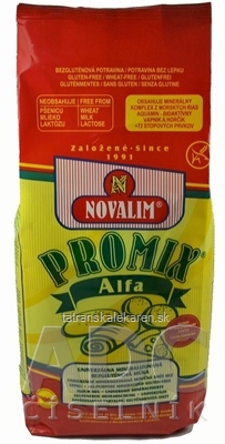 PROMIX Alfa univerzálna mineralizovaná bezgluténová múka 1x1000 g