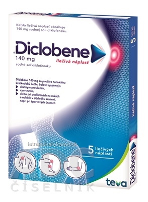 Olfen 140 mg (Diclobene) emp med 1x5 ks
